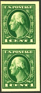 U.S. #408 MINT PAIR OG NH