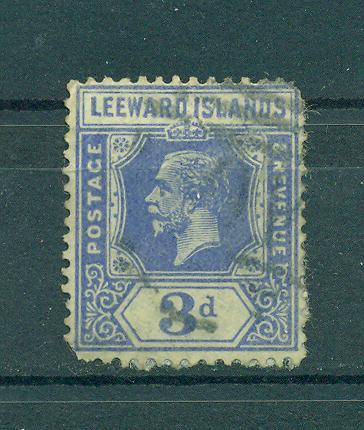 Leeward Islands sc# 71 used cat value $27.50