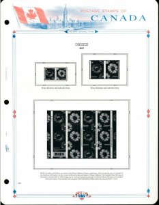 WHITE ACE 2017 Canada Commemorative Singles Stamp Album Supplement CC-62