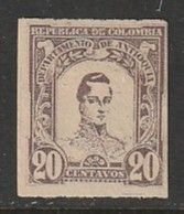 1899 Columbia (Antiquia) - Sc 124 - MH VF - 1 single - Cordoba (imperf)