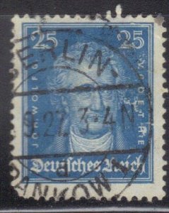 GERMANY SC# 358 USED  25pf 1926-27