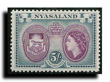 Nyasaland Protectorate Scott #109