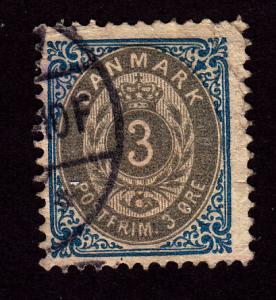 Denmark 41 Royal Emblems 1895