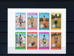 Oman 1980 75th.Ann.Rotary Int./Scouts Shlt(8) Imperf.MNH VF 