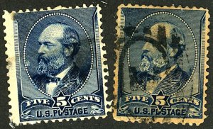 U.S. #216 USED SET