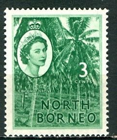 North Borneo 1957: Sc. # 263; **/MNH Single Stamp