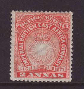 1890 Br East Africa 2 Annas Unused