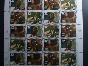 UNITED STATES-1998-SC#3212-5-AMERICAN FAMOUS MUSICIAN   - MNH FULL SHEET-  VF