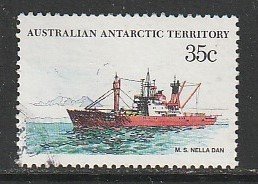 1979 Australian Antarctic Territory - Sc L47 - used VF - single - MS Nella Dan