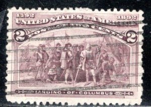 United States Scott # 231, used