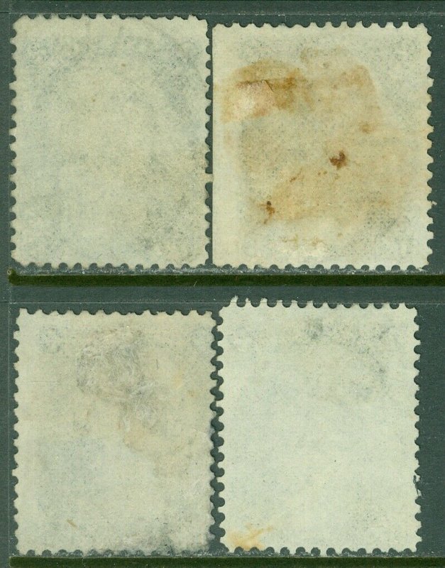 EDW1949SELL : USA 1863 Sc #73. 4 stamps. Used w/ light cancels. Sound. Cat $220.