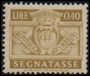 San Marino J71 - Mint-H - 40c Coat of Arms (1945)