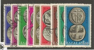 Greece   #750-58  Used  (1963)  c.v. $3.10