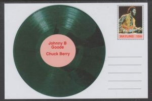 MAYLING, Fantasy - Chuck Berry - Postal Stationery Card...