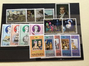 Antigua Mauritius mint never hinged stamps A6355