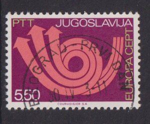 Yugoslavia  #1139  cancelled  1973  Europa  5.50d