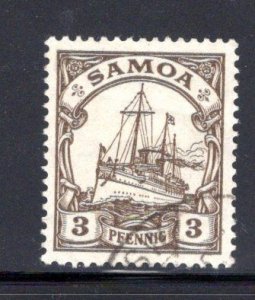 German Samoa #57, light cancel, CV $1.50