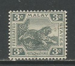 Malaya Federation  #43  Used  (1919)