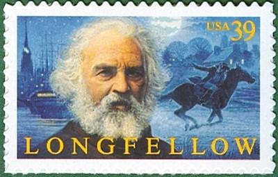 #4124 Henry Longfellow S/A - MNH