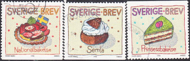 Sweden #2294-2299 Used Set