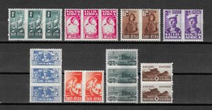 SOUTH AFRICA 1942/4 SG 97/104 MNH Cat £50