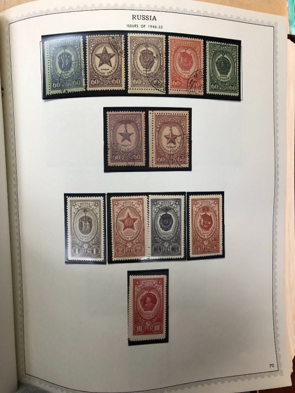 RUSSIA – PREMIUM FIVE VOLUMES COLLECTION 1850s-1990s – 423447