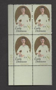 SCOTT # 1436  unused OG MNH  plate block of 4