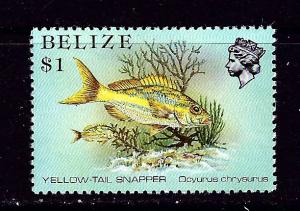 Belize 711 NH 1984 Yellow Tail Snapper