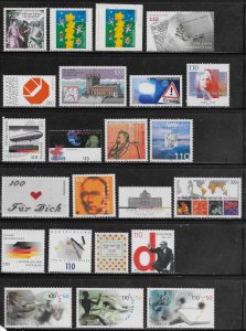 Germany 2000 Year set MNH