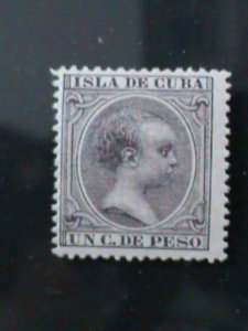 ​CUBA-1890-SC#132 -KING ALFONSO XIII MH-VF-134 YEARS OLD WE SHIP TO WORLDWIDE