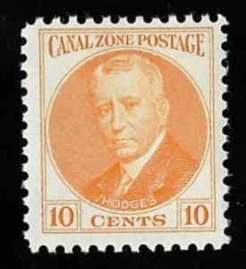 CANAL ZONE 108 10 cents Hodges Stamp Mint OG NH F-VF