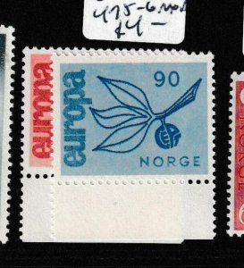 Norway Europa SC 475-6 MNH (7gfz) 