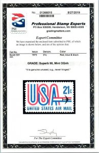 US SCOTT #C81 Mint-SUPERB-NH, Graded 98 with PSE Certificate, from garyposner!