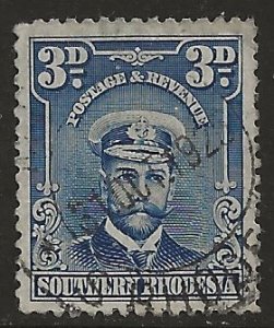 South Rhodesia  5 1924 3d fine used