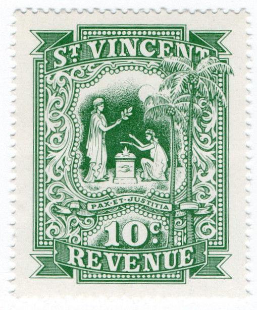 (I.B) St Vincent Revenue : Stamp Duty 10c