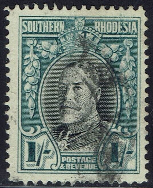 SOUTHERN RHODESIA 1931 KGV FIELD MARSHALL 1/- PERF 14 USED 