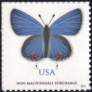 SC#5136 (68¢) Eastern Tailed-Blue Butterfly Single (2016) SA
