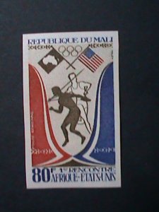 ​MALI STAMP 1973 SC#C189 1ST AFRICAN-AMERICAN SPORT MEET-MNH PROOF-STAMP VF