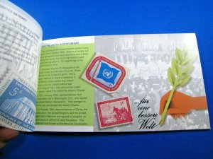 UN/NY 1995 - SCOTT #670 - 50TH ANNIVERSARY OF THE UN BOOKLETS 