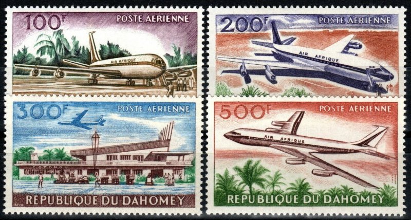 Dahomey #C20-23 F-VF Unused  CV $20.00  (X8094)