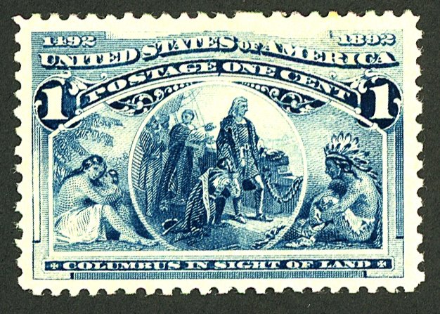 U.S. #230 MINT OG TINY LH CREASES