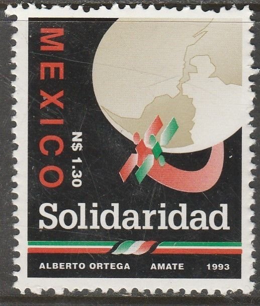 MEXICO 1842, SOLIDARITY SATELLITE. MINT, NH. VF.