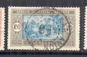 French Senegal 1914 Early Issue Fine Used 20c. NW-231058