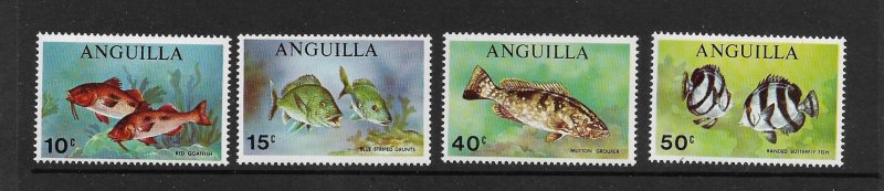 FISH - ANGUILLA #83-6   MNH