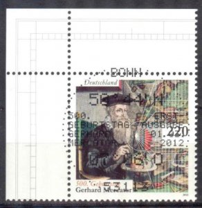 Germany 2012 Gerhard Mercator Scientist Mi. 2918 Used CTO