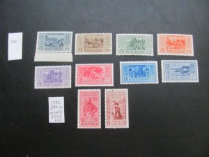 ITALY 1932 MNH/HINGED  SC 280-9 SET  VF/XF $335 (190)