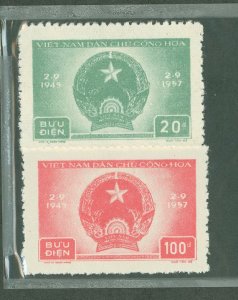 Vietnam/North (Democratic Republic) #59-60  Single (Complete Set)