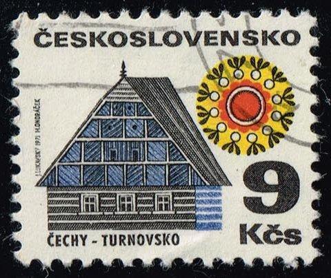 Czechoslovakia #1740 Cottage in Turnov; CTO (0.25)