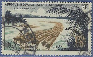 French Equatorial Africa #C39 1955 Used