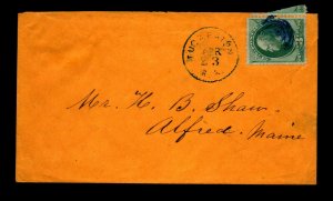 1800s Tuckerton RR RPO Cover 248-A-1 - L15726